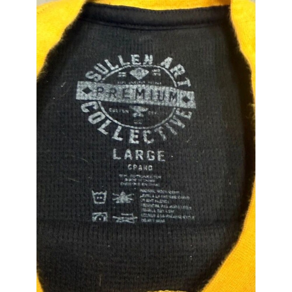 Sullen Art Collective Thermal Torch Thermal Long Sleeve Crew Neck Size Large - Picture 3 of 9